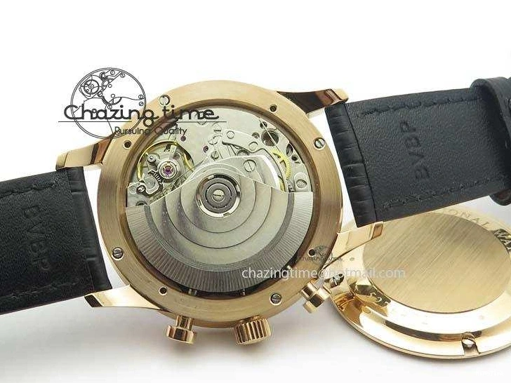 MIROTIME 0408 Portuguese Chrono RG IW371415 ZF 1:1 Best Edition Black Dial On Black Leather Strap A79350 (Slim Movement) FashionForward 7264